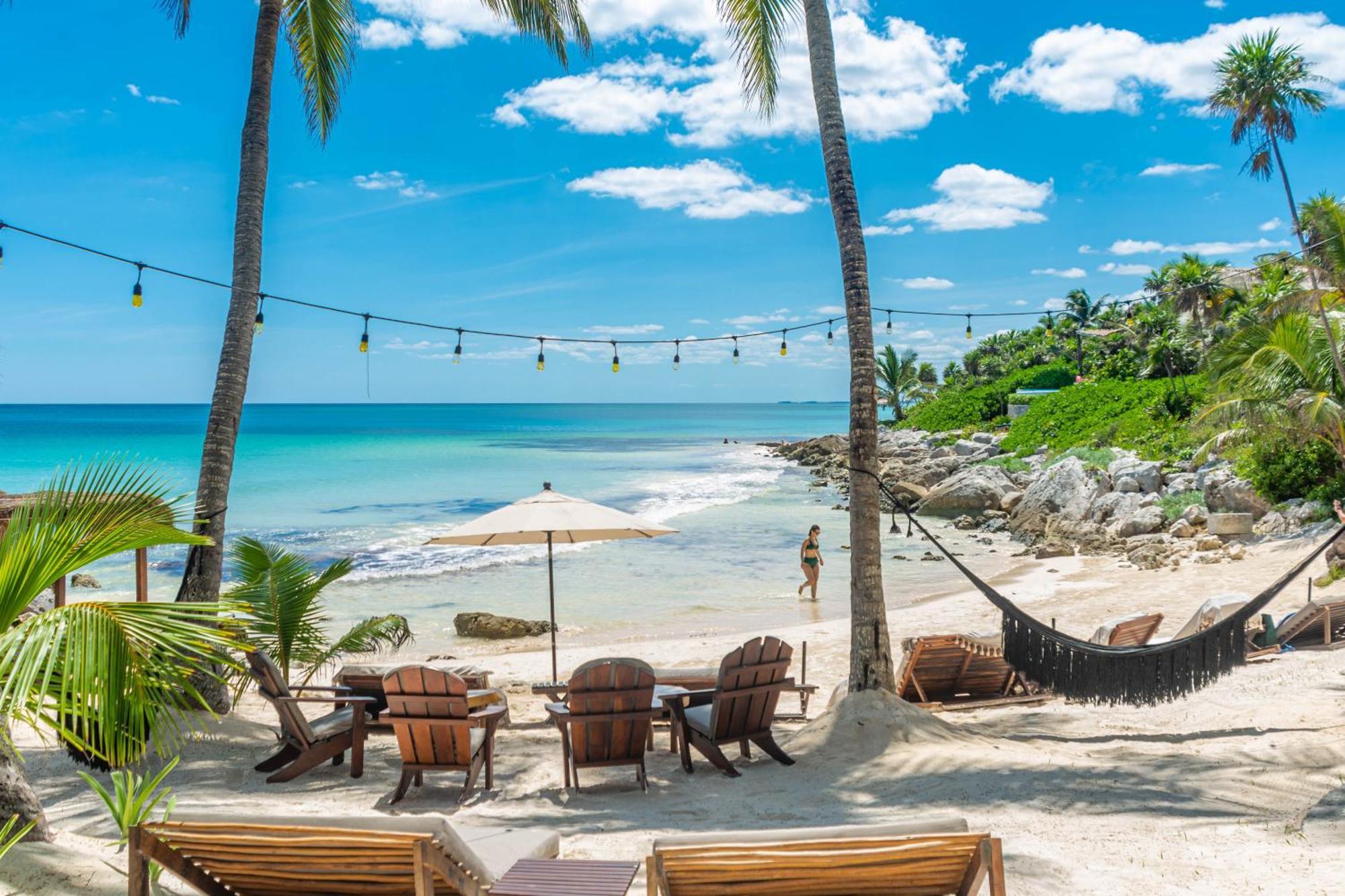 Diamante K - Inside Tulum National Park Hotel Luaran gambar