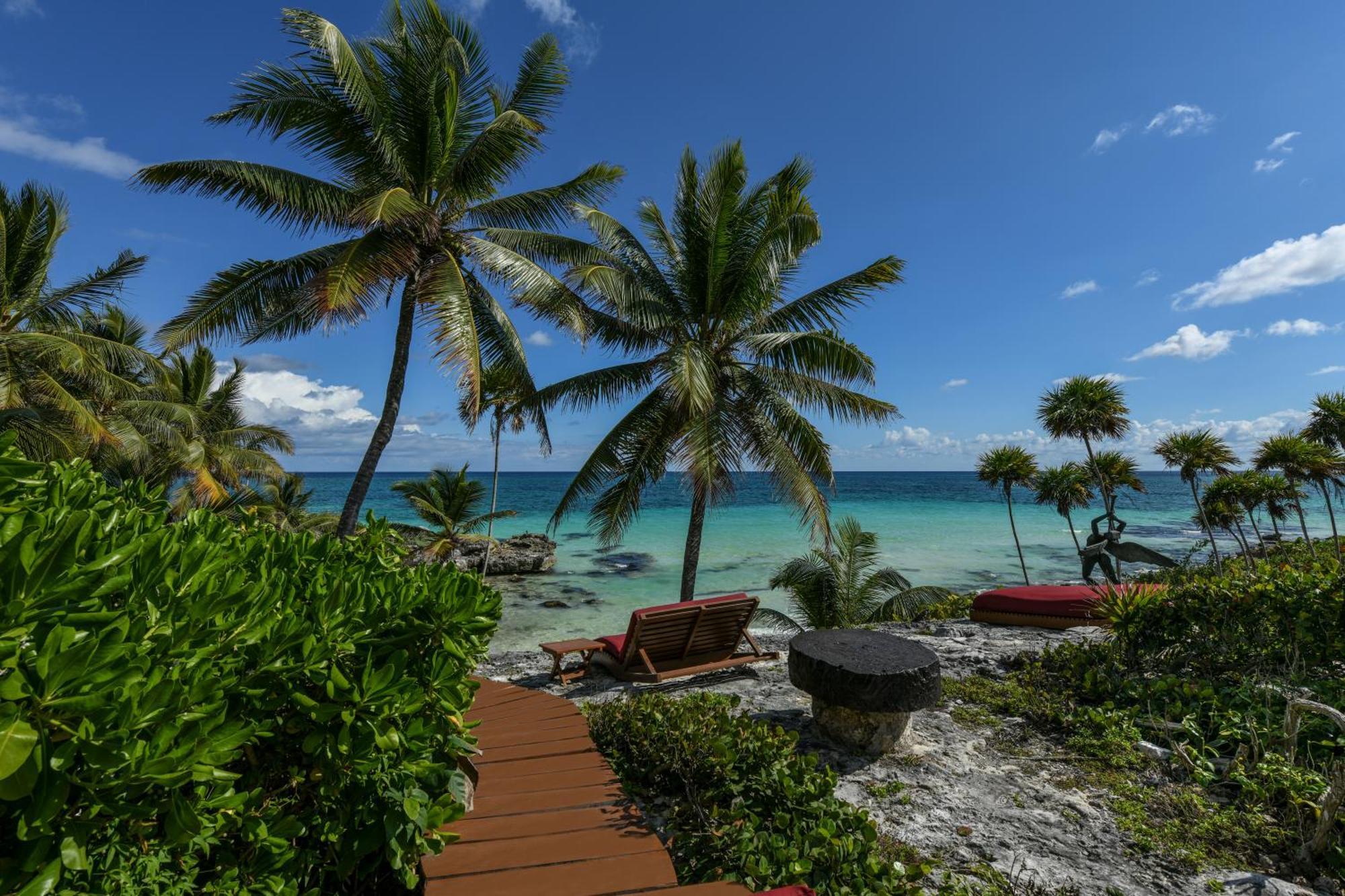 Diamante K - Inside Tulum National Park Hotel Luaran gambar