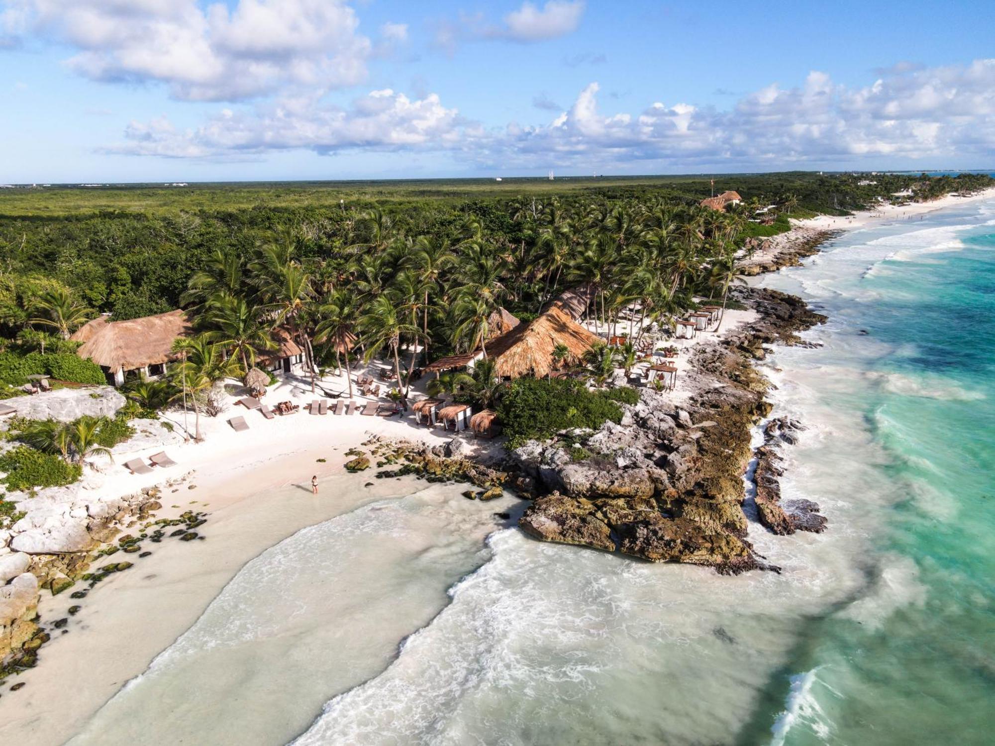 Diamante K - Inside Tulum National Park Hotel Luaran gambar