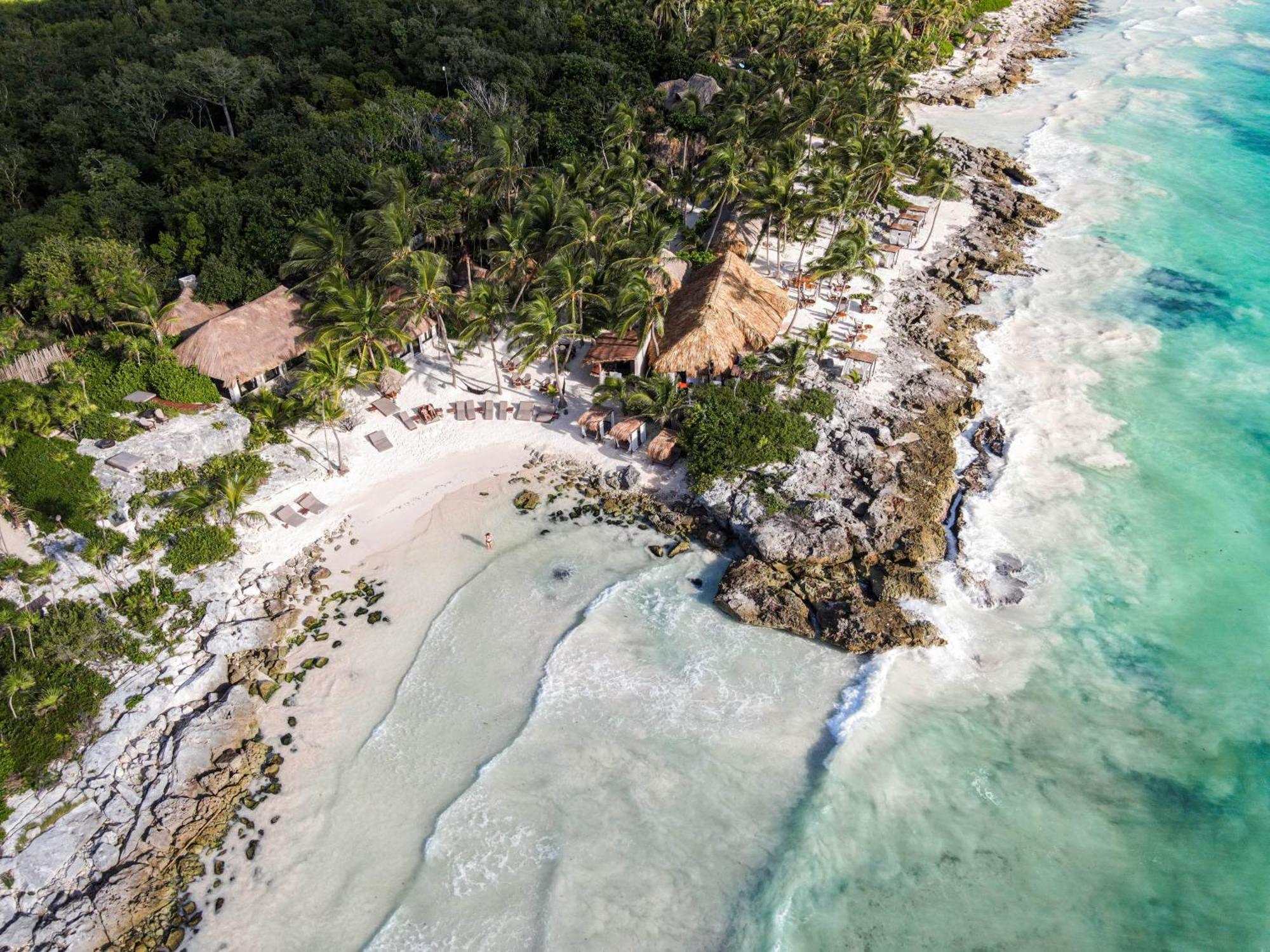 Diamante K - Inside Tulum National Park Hotel Luaran gambar